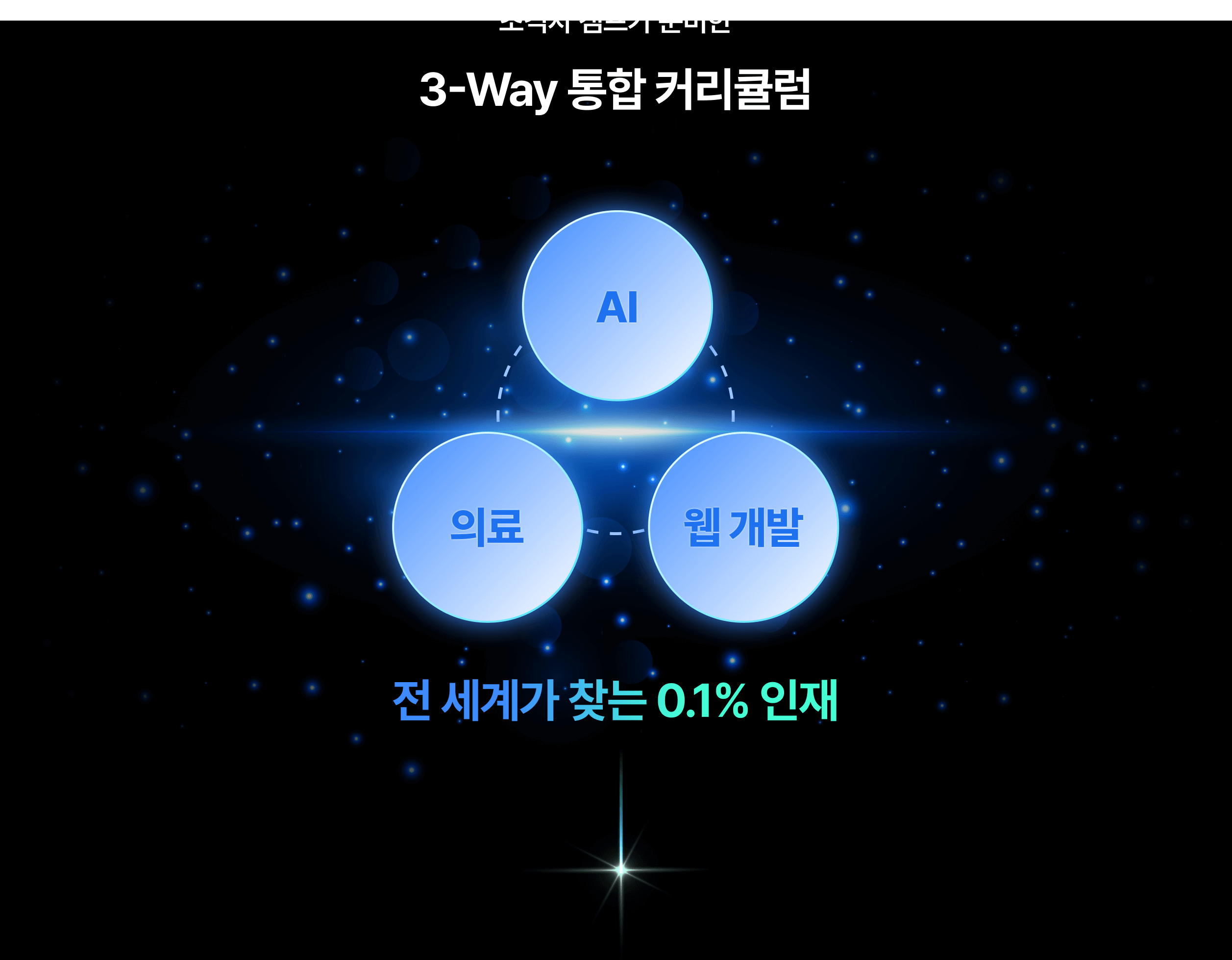 국내 유일 3-Way 통합 커리큘럼